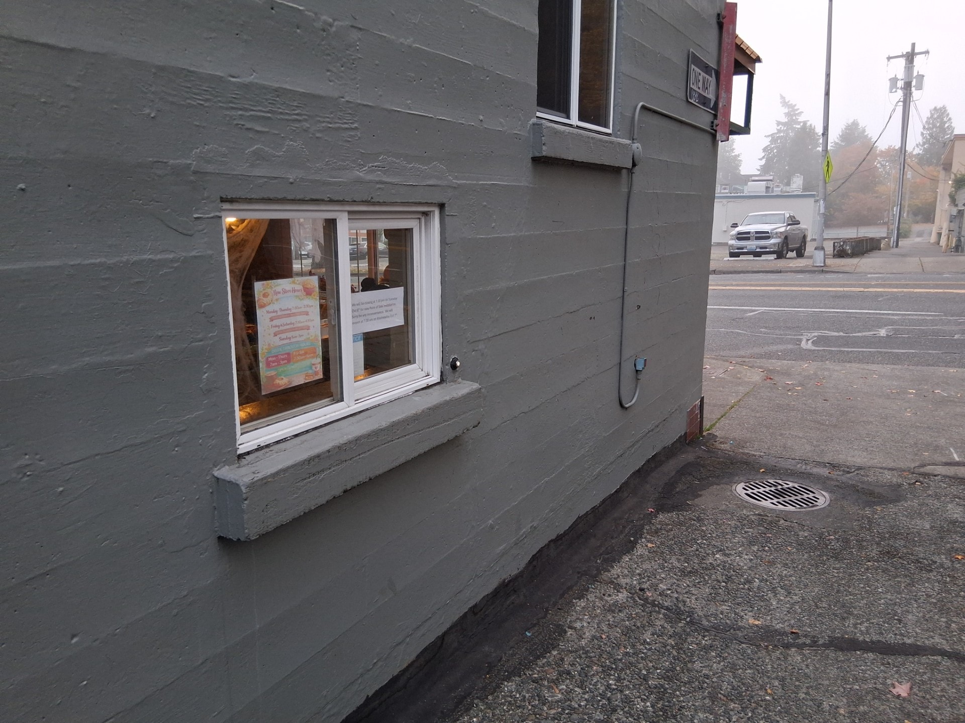 Wagner's drive-thru service window